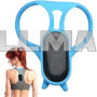 Умный корректор осанки с вибрацией Posture training device USB Черный